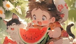 吃瓜动作动漫头像,动漫头像中的吃瓜达人风采